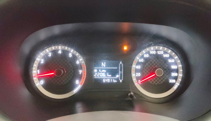 2021 Hyundai AURA S 1.2 AMT, Petrol, Automatic, 64,885 km, Odometer Image