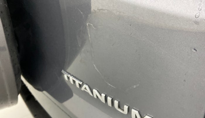 2016 Ford Ecosport TITANIUM 1.5L PETROL AT, Petrol, Automatic, 74,690 km, Dicky (Boot door) - Minor scratches