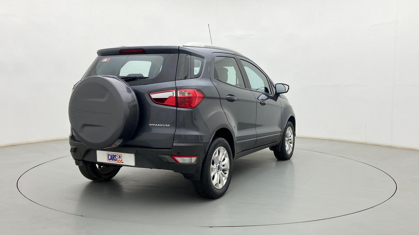 2016 Ford Ecosport TITANIUM 1.5L PETROL AT, Petrol, Automatic, 74,690 km, Right Back Diagonal