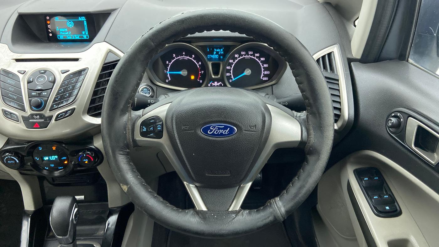 2016 Ford Ecosport TITANIUM 1.5L PETROL AT, Petrol, Automatic, 74,690 km, Steering Wheel Close Up
