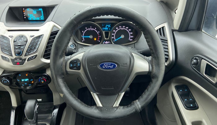 2016 Ford Ecosport TITANIUM 1.5L PETROL AT, Petrol, Automatic, 74,690 km, Steering Wheel Close Up