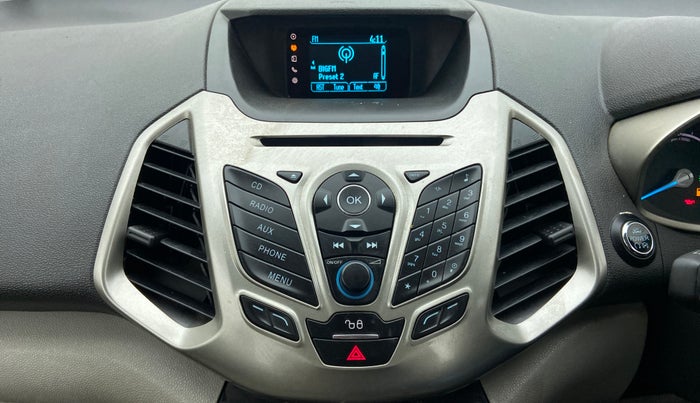 2016 Ford Ecosport TITANIUM 1.5L PETROL AT, Petrol, Automatic, 74,690 km, Infotainment System