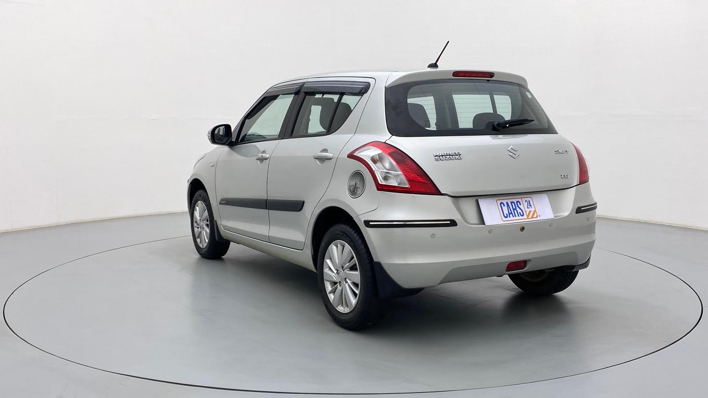 2017 Maruti Swift ZXI D, Petrol, Manual, 33,891 km, Left Back Diagonal