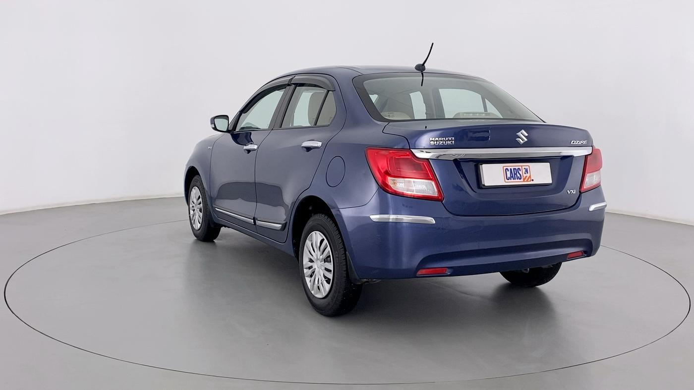 2017 Maruti Dzire VXI, Petrol, Manual, 73,249 km, Left Back Diagonal