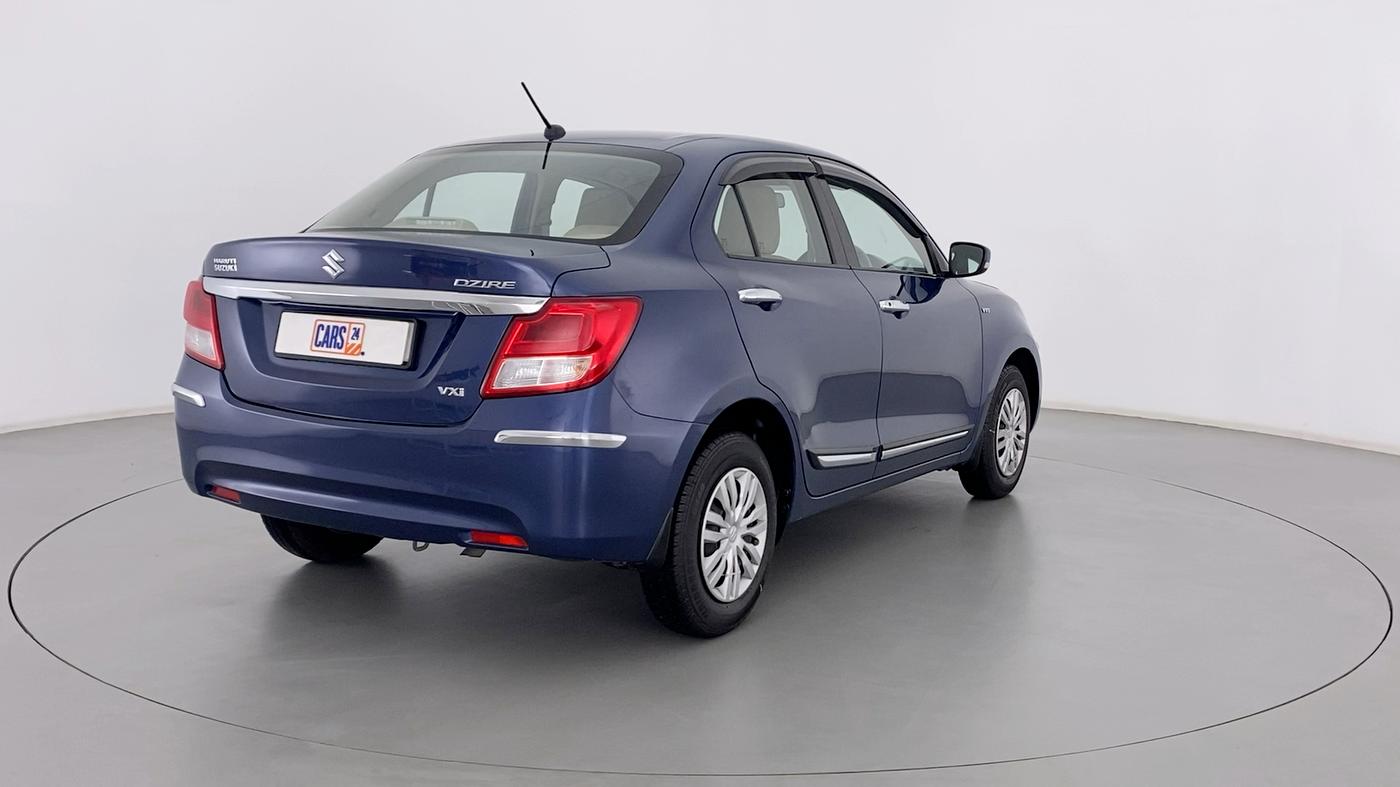 2017 Maruti Dzire VXI, Petrol, Manual, 73,249 km, Right Back Diagonal