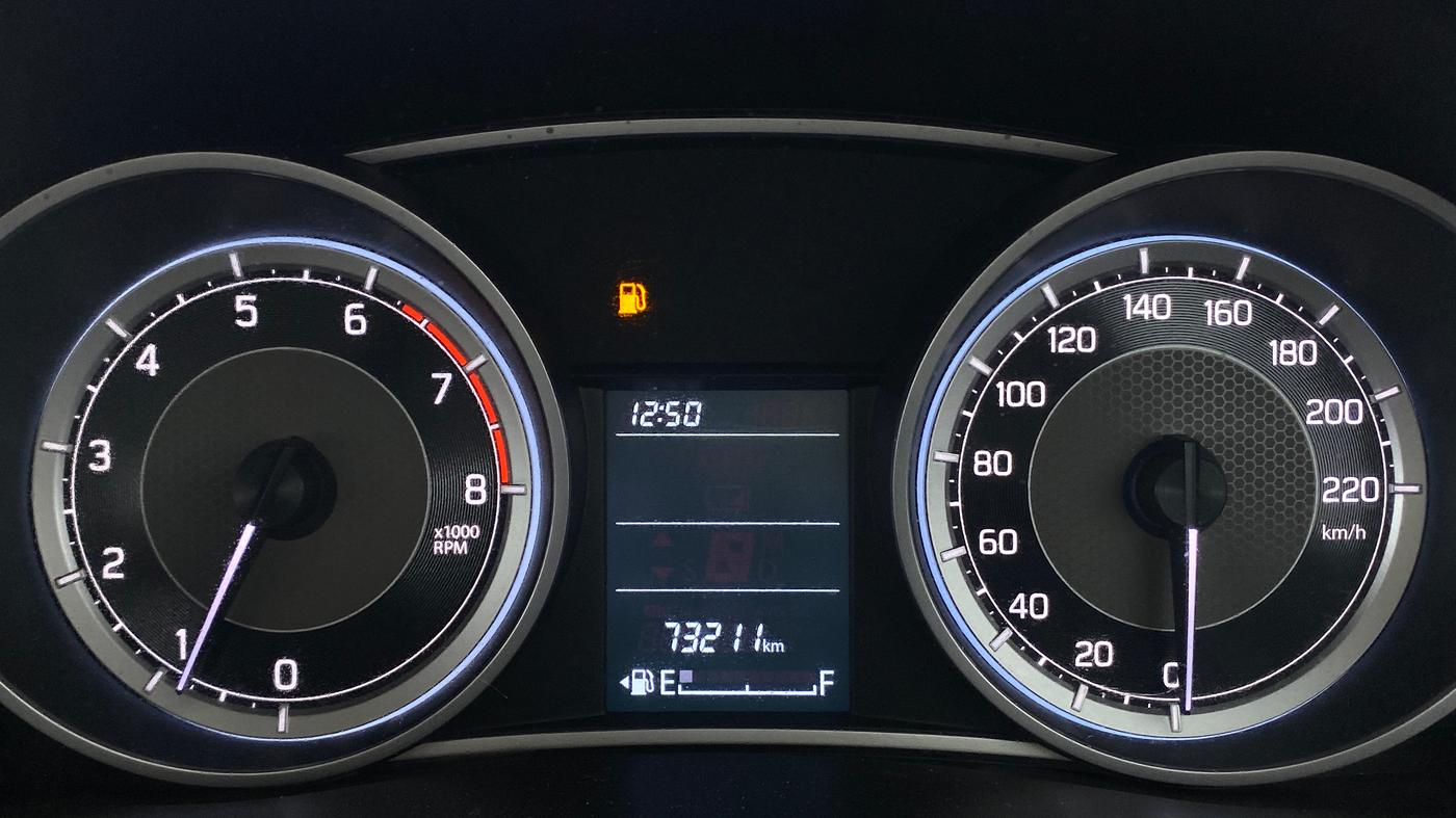 2017 Maruti Dzire VXI, Petrol, Manual, 73,249 km, Odometer Image