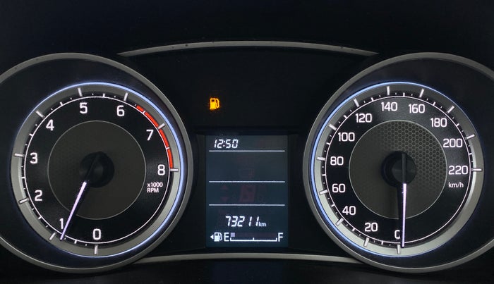 2017 Maruti Dzire VXI, Petrol, Manual, 73,249 km, Odometer Image
