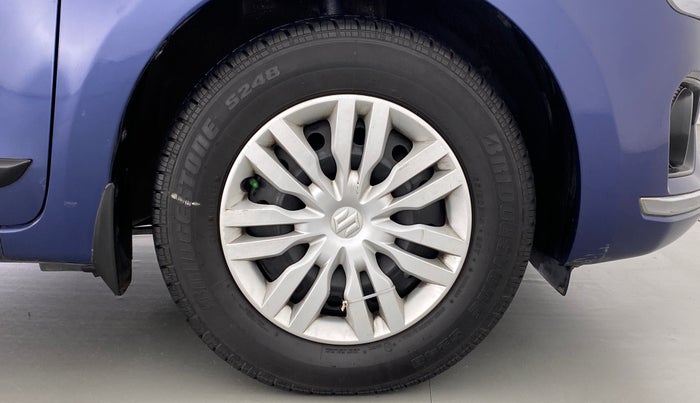 2017 Maruti Dzire VXI, Petrol, Manual, 73,249 km, Right Front Wheel