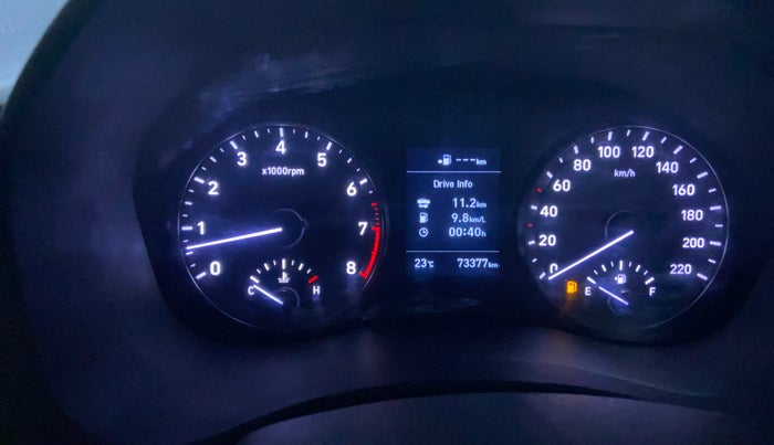 2019 Hyundai Verna 1.6 VTVT SX, Petrol, Manual, 73,350 km, Odometer Image