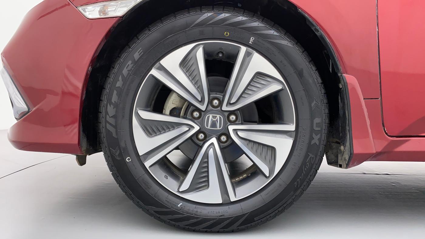 2019 Honda Civic ZX CVT PETROL, Petrol, Automatic, 20,597 km, Left FrontWheel