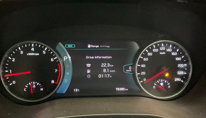 2019 KIA SELTOS GTX PLUS DCT 1.4 PETROL, Petrol, Automatic, 78,363 km, Odometer Image