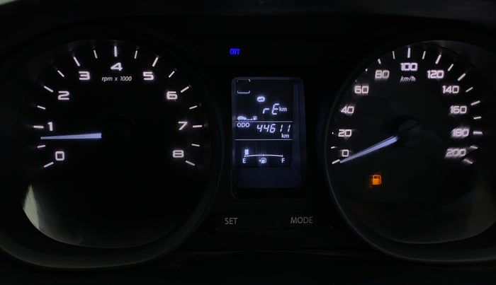 2017 Tata Tiago XT PETROL, Petrol, Manual, 44,579 km, Odometer Image