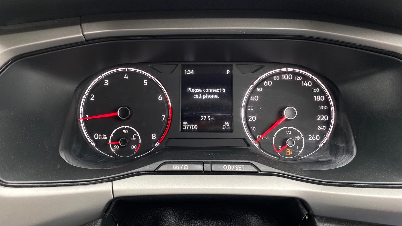 2022 Volkswagen TAIGUN HIGHLINE 1.0 TSI AT, Petrol, Automatic, 37,708 km, Odometer Image