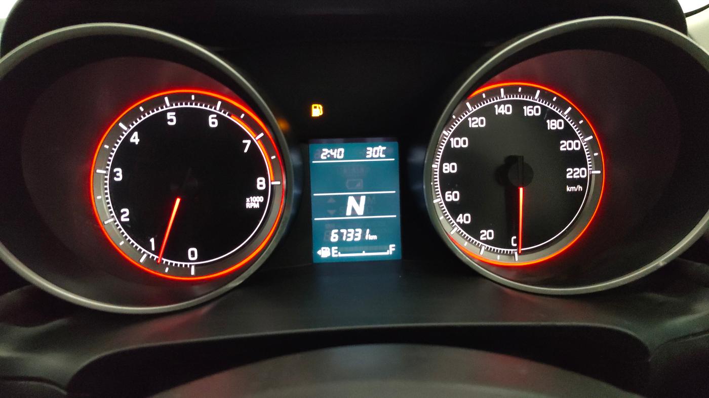 2018 Maruti Swift ZXI AMT, Petrol, Automatic, 67,305 km, Odometer Image