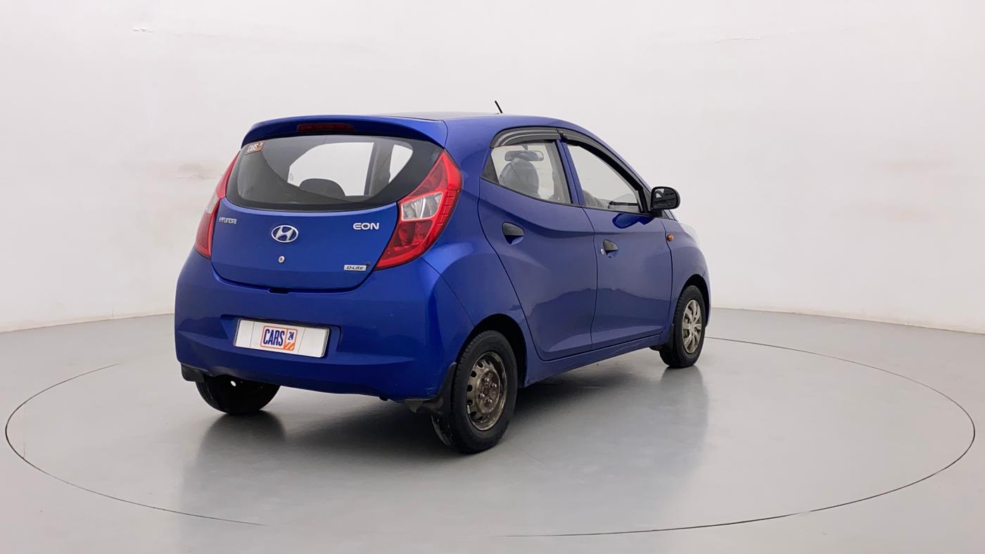 2012 Hyundai Eon D-LITE+, Petrol, Manual, 23,440 km, Right Back Diagonal