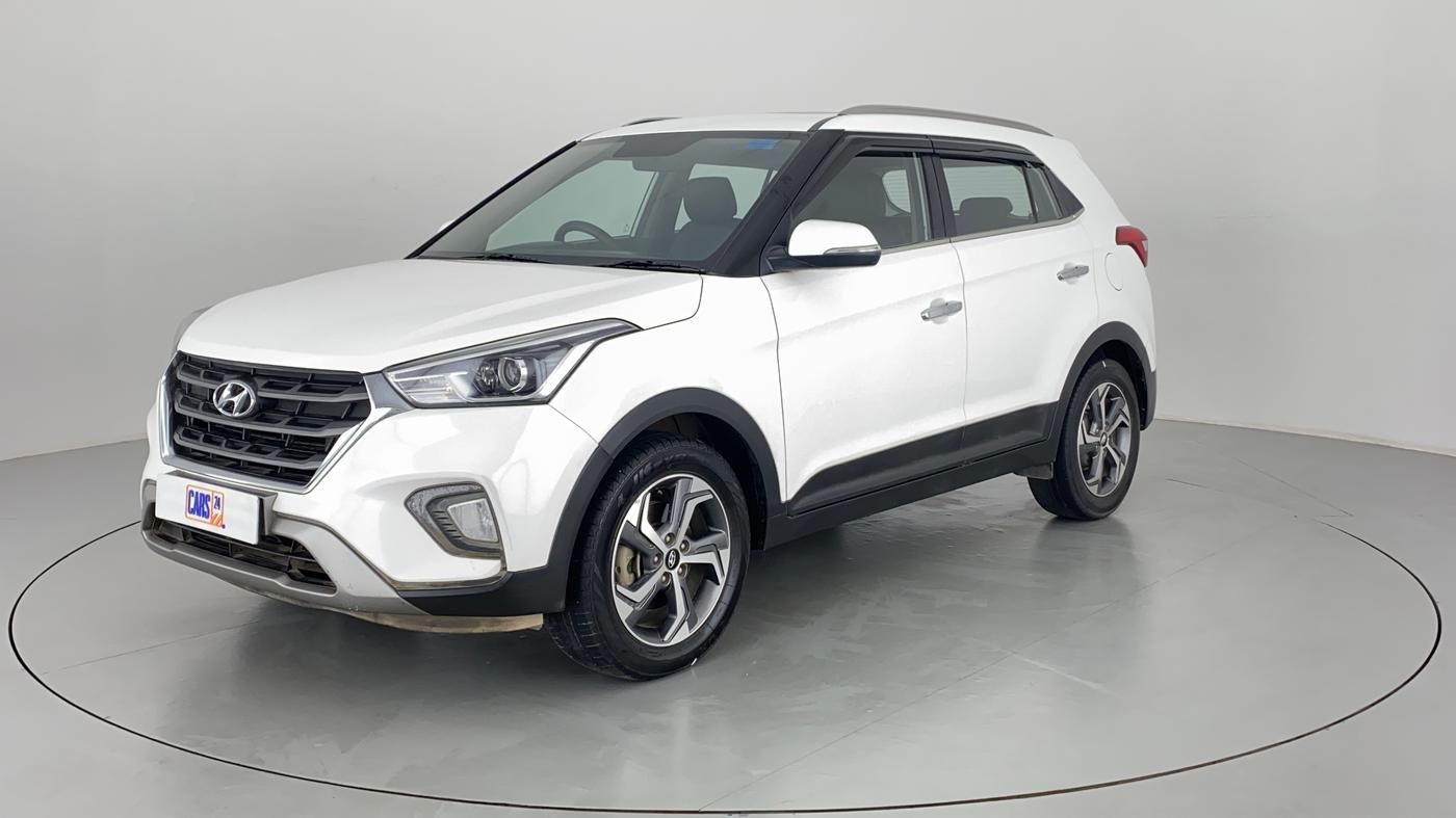 2019 Hyundai Creta 1.6 VTVT SX AUTO, Petrol, Automatic, 50,933 km, Left Front Diagonal
