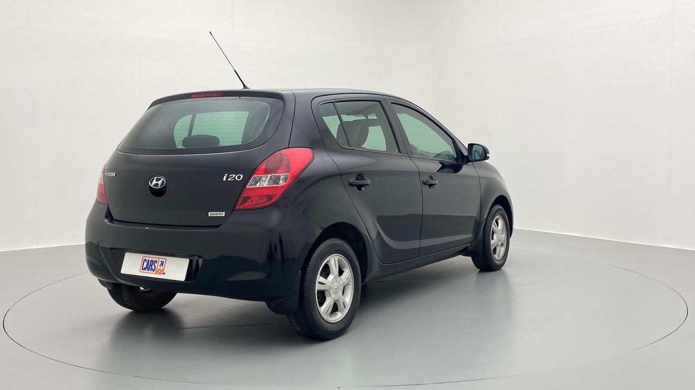 2011 Hyundai i20 SPORTZ 1.2 O, Petrol, Manual, 83,955 km, Right Back Diagonal
