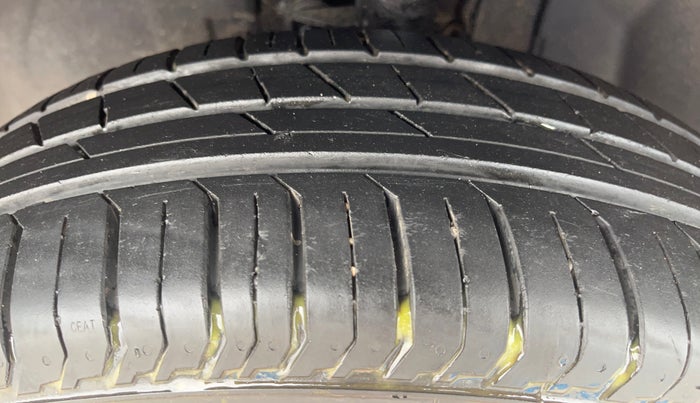 2023 Tata PUNCH ADVENTURE RHYTHM PACK AMT, Petrol, Automatic, 12,658 km, Left Front Tyre Tread