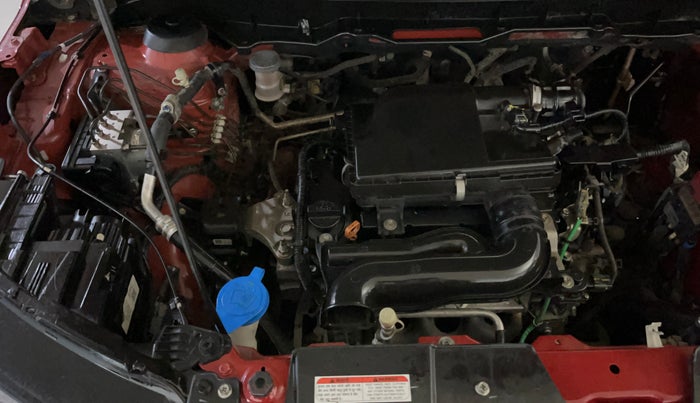 2022 Maruti BREZZA ZXI + SMART HYBRID DUAL TONE, Petrol, Manual, 50,627 km, Engine View - Right