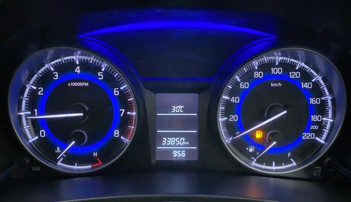 2021 Maruti Baleno DELTA PETROL 1.2, Petrol, Manual, 33,850 km, Odometer Image
