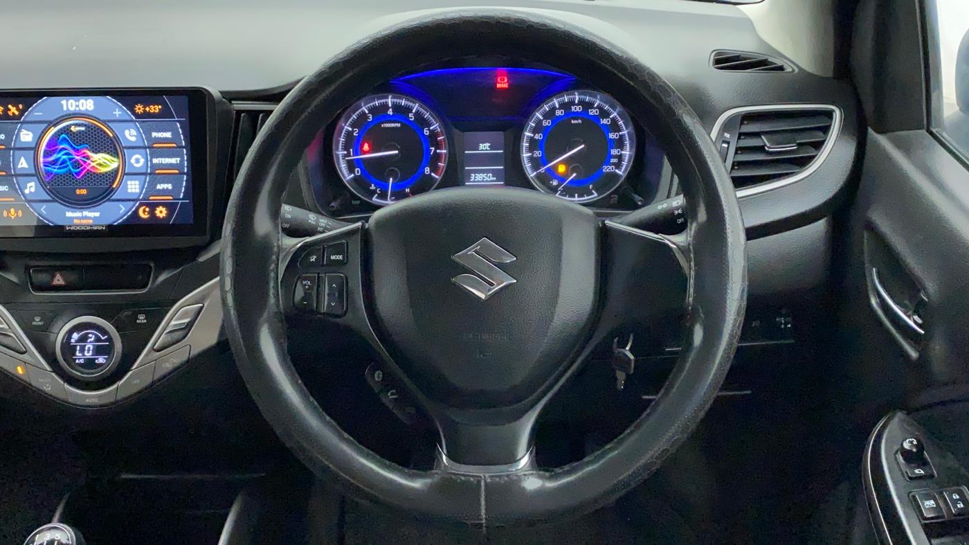 2021 Maruti Baleno DELTA PETROL 1.2, Petrol, Manual, 33,850 km, Steering Wheel Close Up