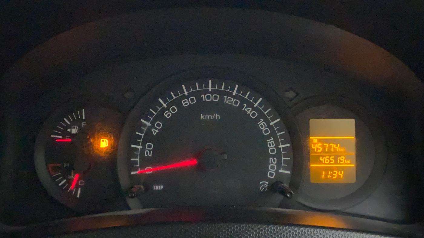 2014 Maruti Swift Dzire LXI, Petrol, Manual, 46,519 km, Odometer Image