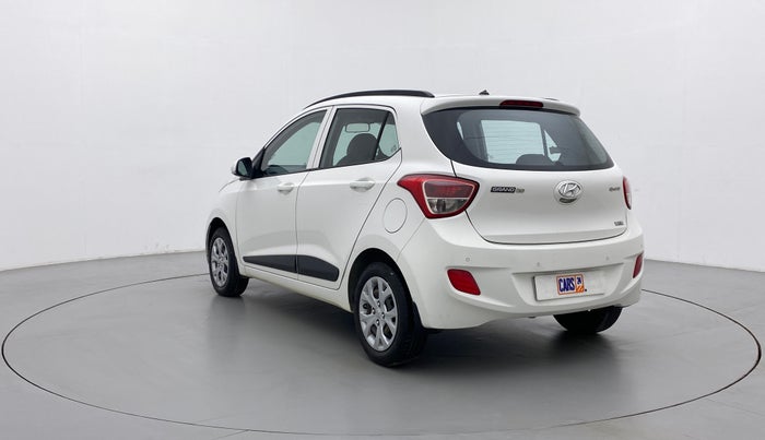 2016 Hyundai Grand i10 SPORTZ 1.2 KAPPA VTVT, CNG, Manual, 63,756 km, Left Back Diagonal