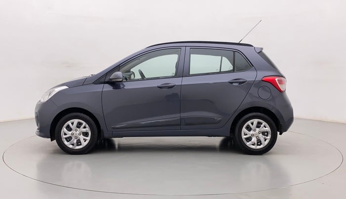 2017 Hyundai Grand i10 SPORTZ (O) 1.2 KAPPA VTVT, Petrol, Manual, 73,976 km, Left Side