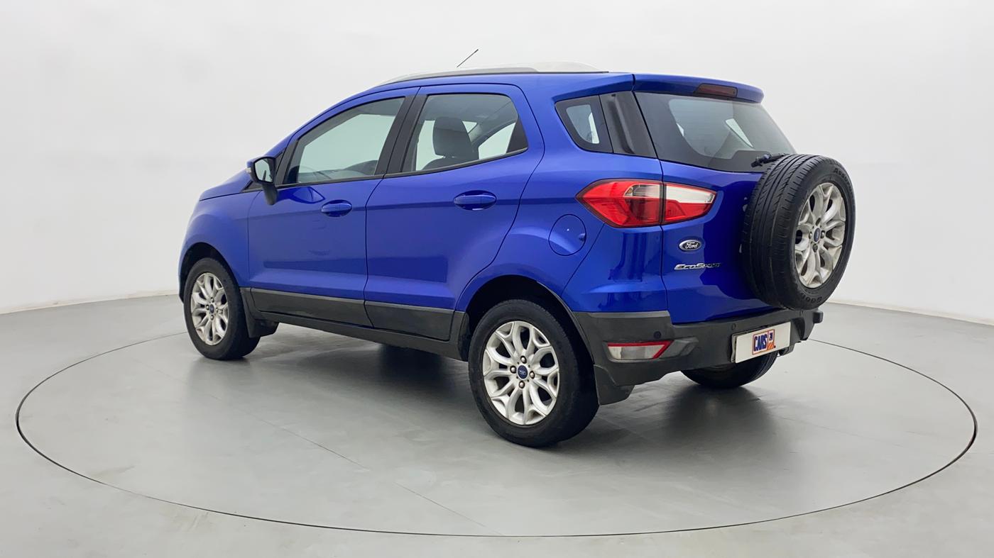 2017 Ford Ecosport TITANIUM 1.5L DIESEL, Diesel, Manual, 79,740 km, Left Back Diagonal