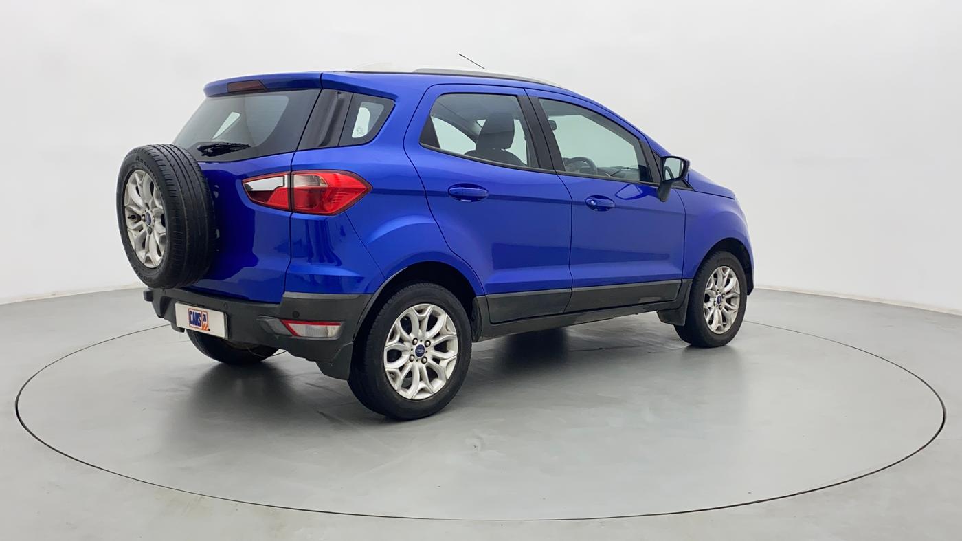 2017 Ford Ecosport TITANIUM 1.5L DIESEL, Diesel, Manual, 79,740 km, Right Back Diagonal