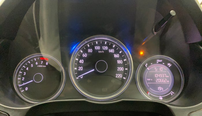 2017 Honda City 1.5L I-VTEC V MT, Petrol, Manual, 1,04,917 km, Odometer Image