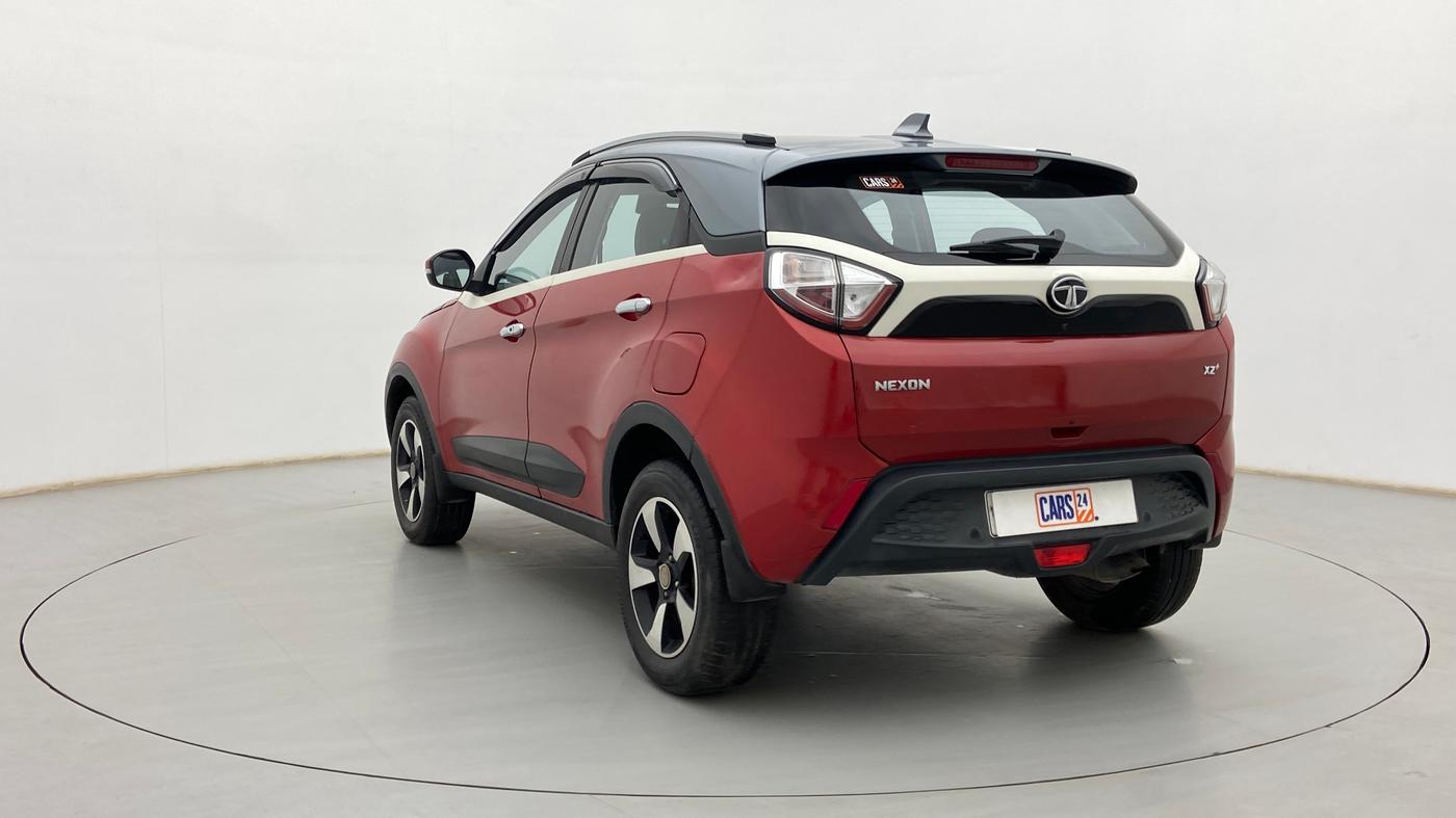 2018 Tata NEXON XZ PLUS PETROL DUAL TONE, Petrol, Manual, 38,137 km, Left Back Diagonal