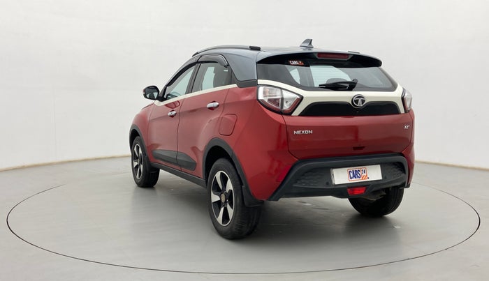 2018 Tata NEXON XZ PLUS PETROL DUAL TONE, Petrol, Manual, 38,137 km, Left Back Diagonal