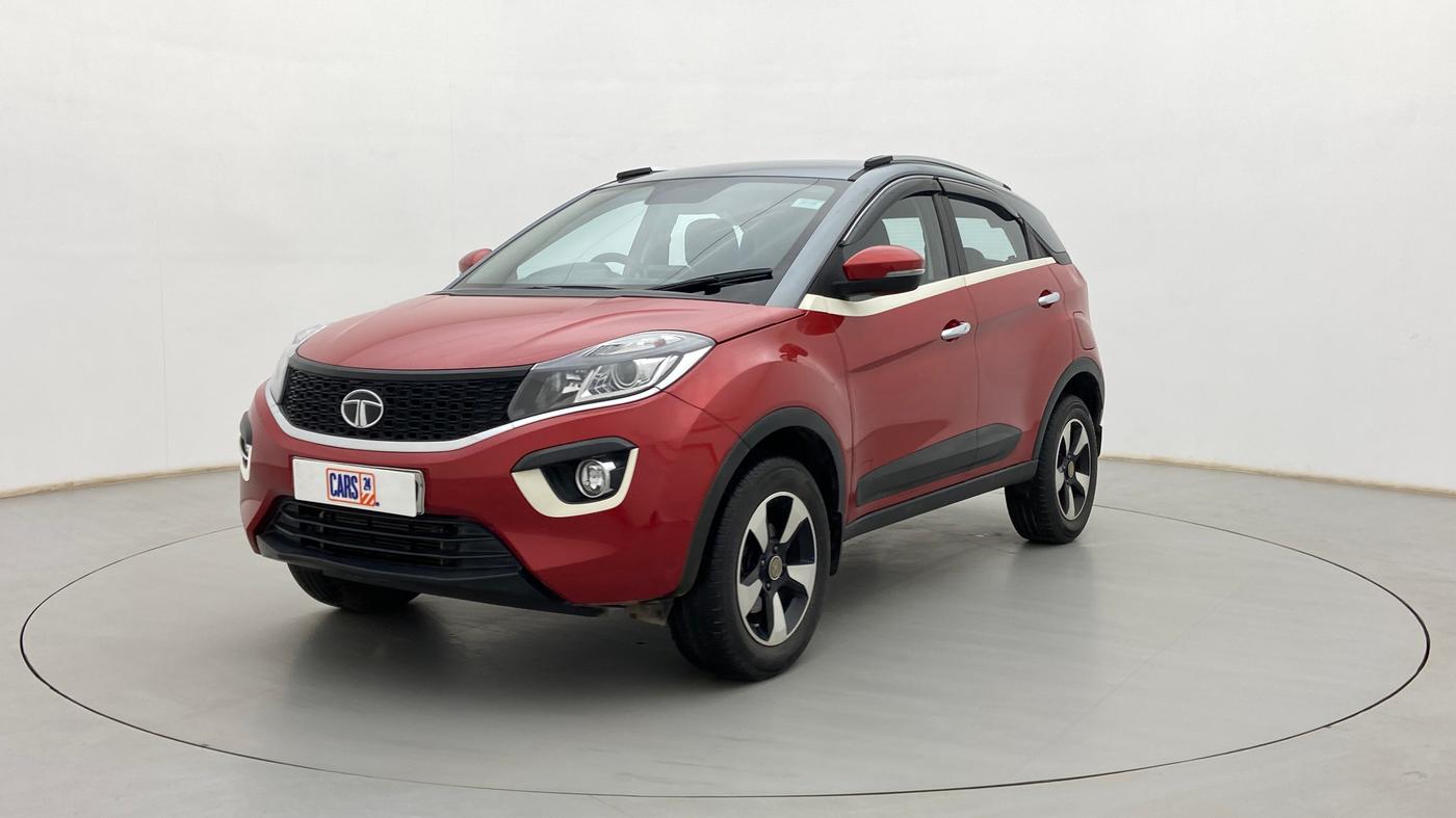 2018 Tata NEXON XZ PLUS PETROL DUAL TONE, Petrol, Manual, 38,137 km, Left Front Diagonal