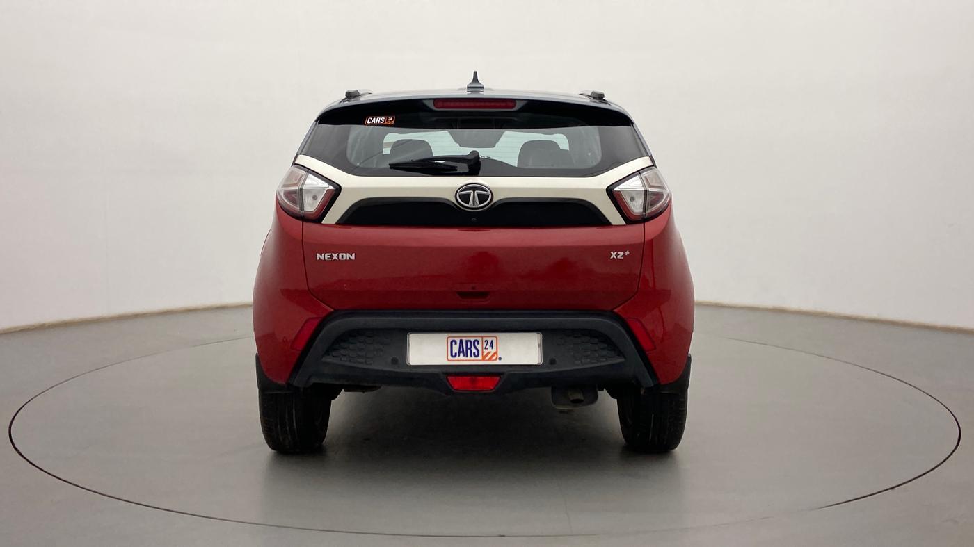 2018 Tata NEXON XZ PLUS PETROL DUAL TONE, Petrol, Manual, 38,137 km, Back/Rear