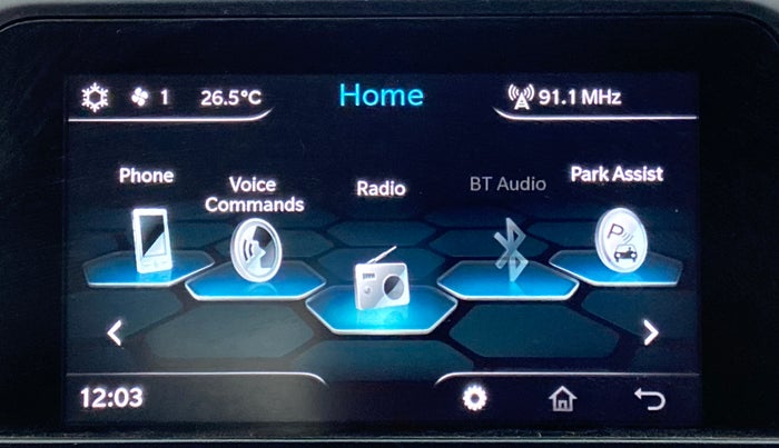 2018 Tata NEXON XZ PLUS PETROL DUAL TONE, Petrol, Manual, 38,137 km, Infotainment System