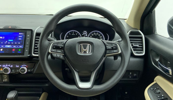 2022 Honda City V CVT, Petrol, Automatic, 3,236 km, Steering Wheel Close Up