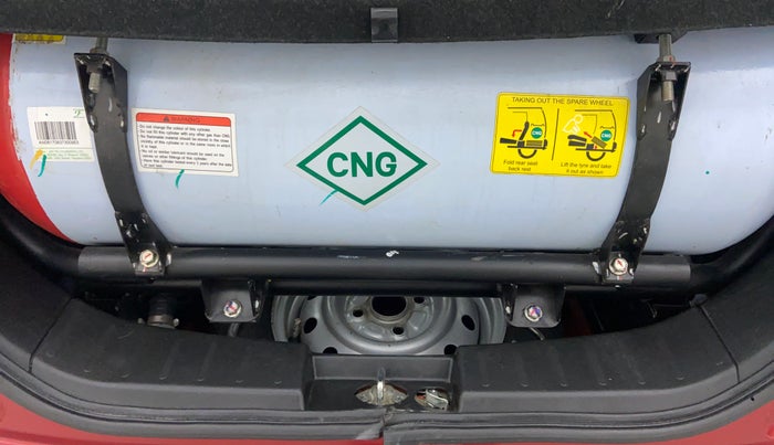 2017 Maruti Wagon R 1.0 LXI CNG, CNG, Manual, 42,232 km, Boot Inside