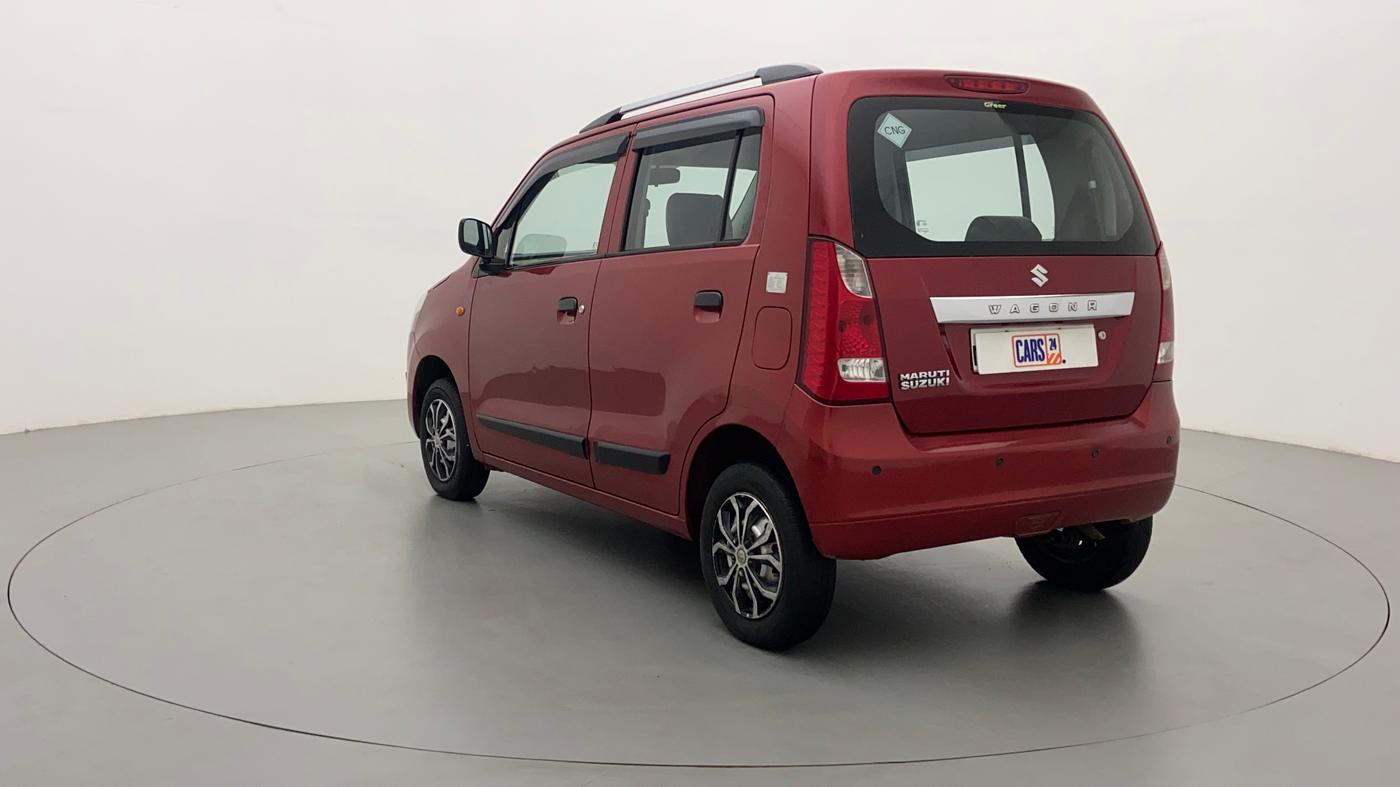 2017 Maruti Wagon R 1.0 LXI CNG, CNG, Manual, 42,232 km, Left Back Diagonal