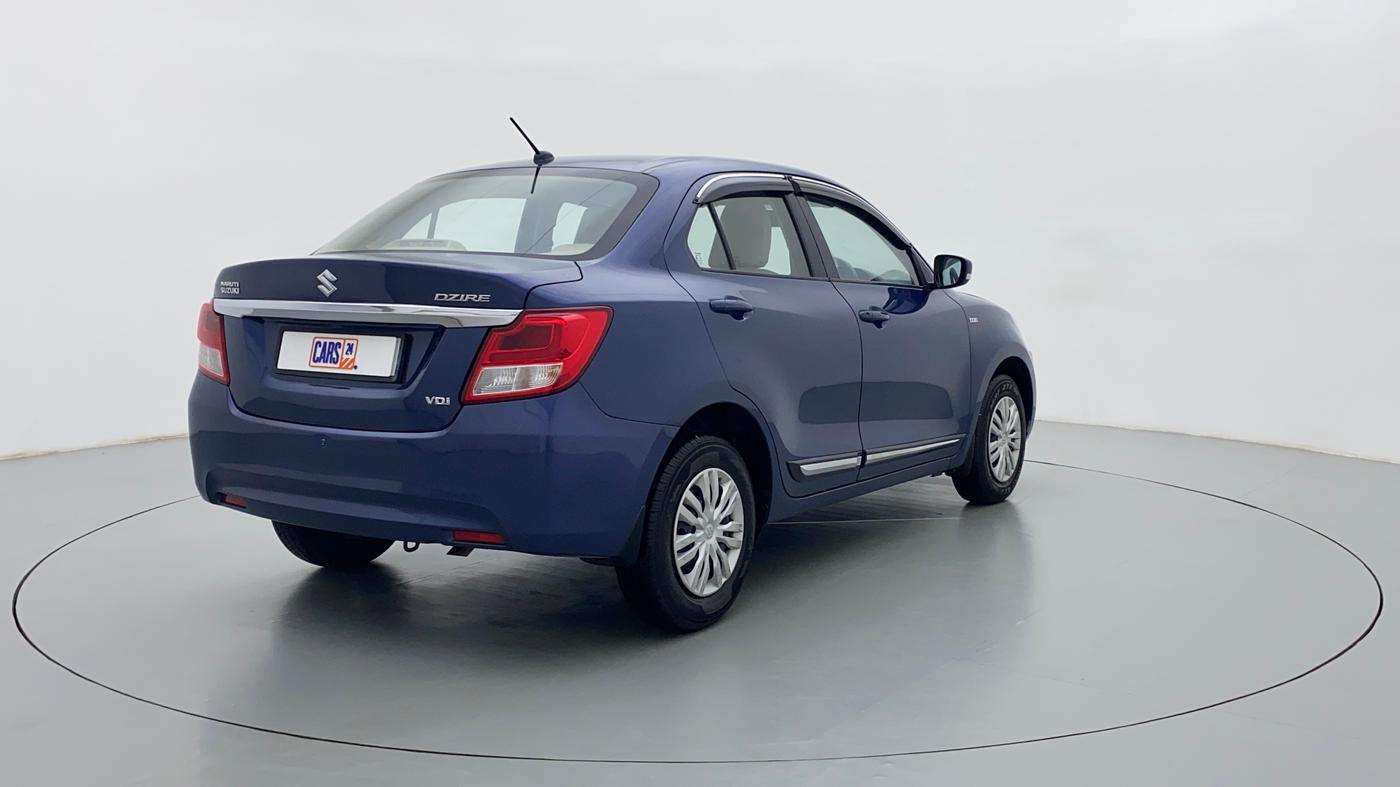 2018 Maruti Dzire VDI, Diesel, Manual, 33,421 km, Right Back Diagonal