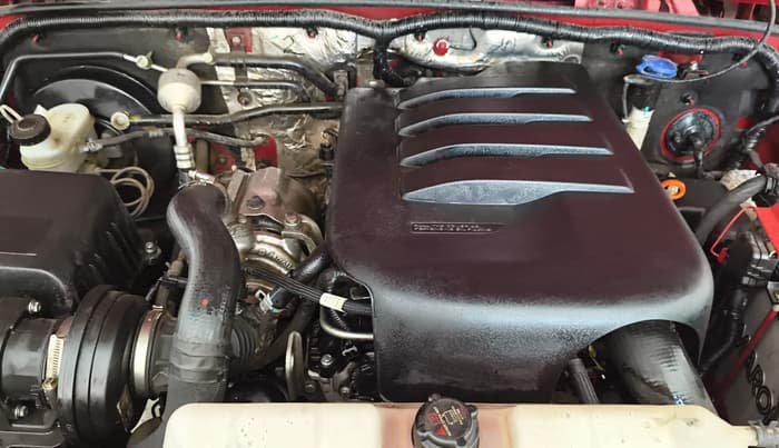2022 Mahindra Thar LX HT PETROL 4WD MT, Petrol, Manual, 40,835 km, Engine View