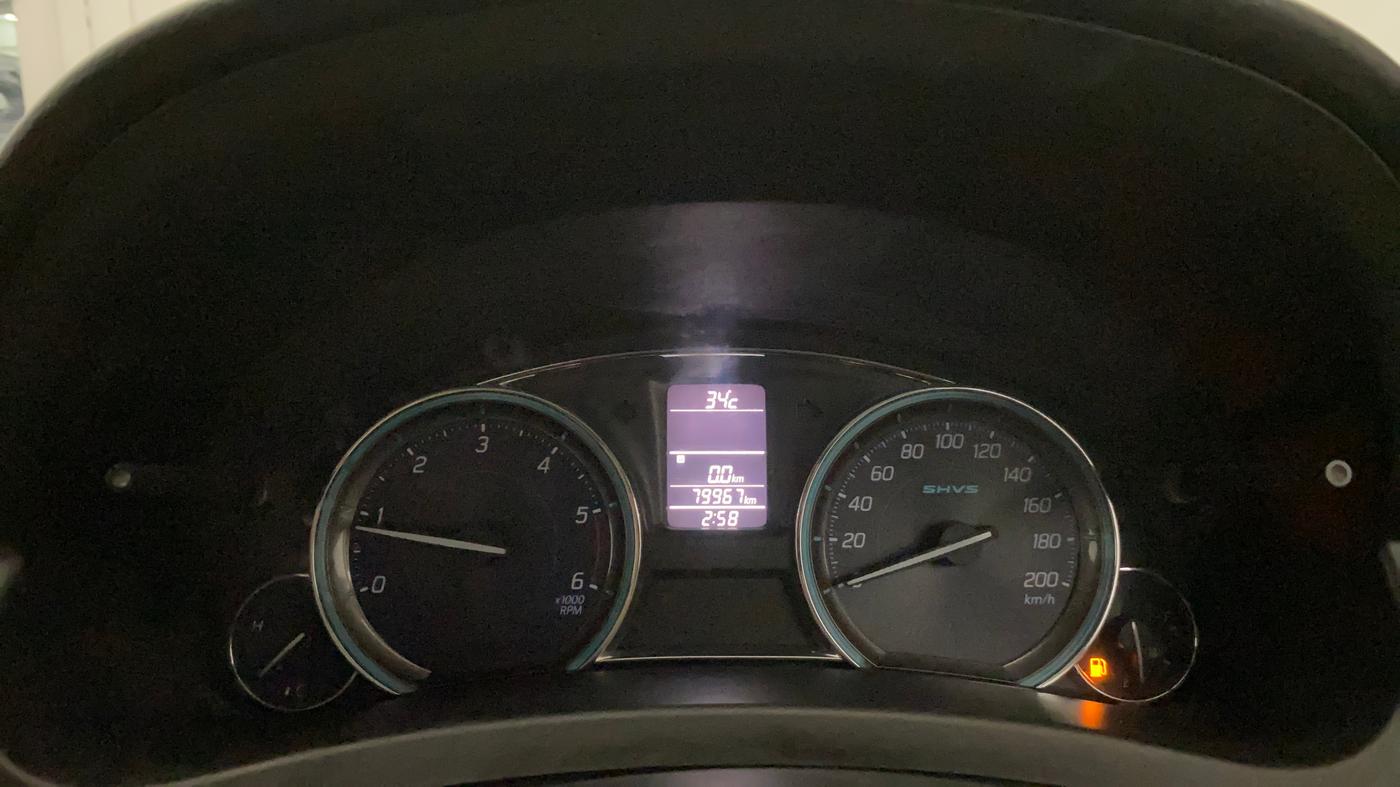 2016 Maruti Ciaz VDI+ SHVS, Diesel, Manual, 79,947 km, Odometer Image