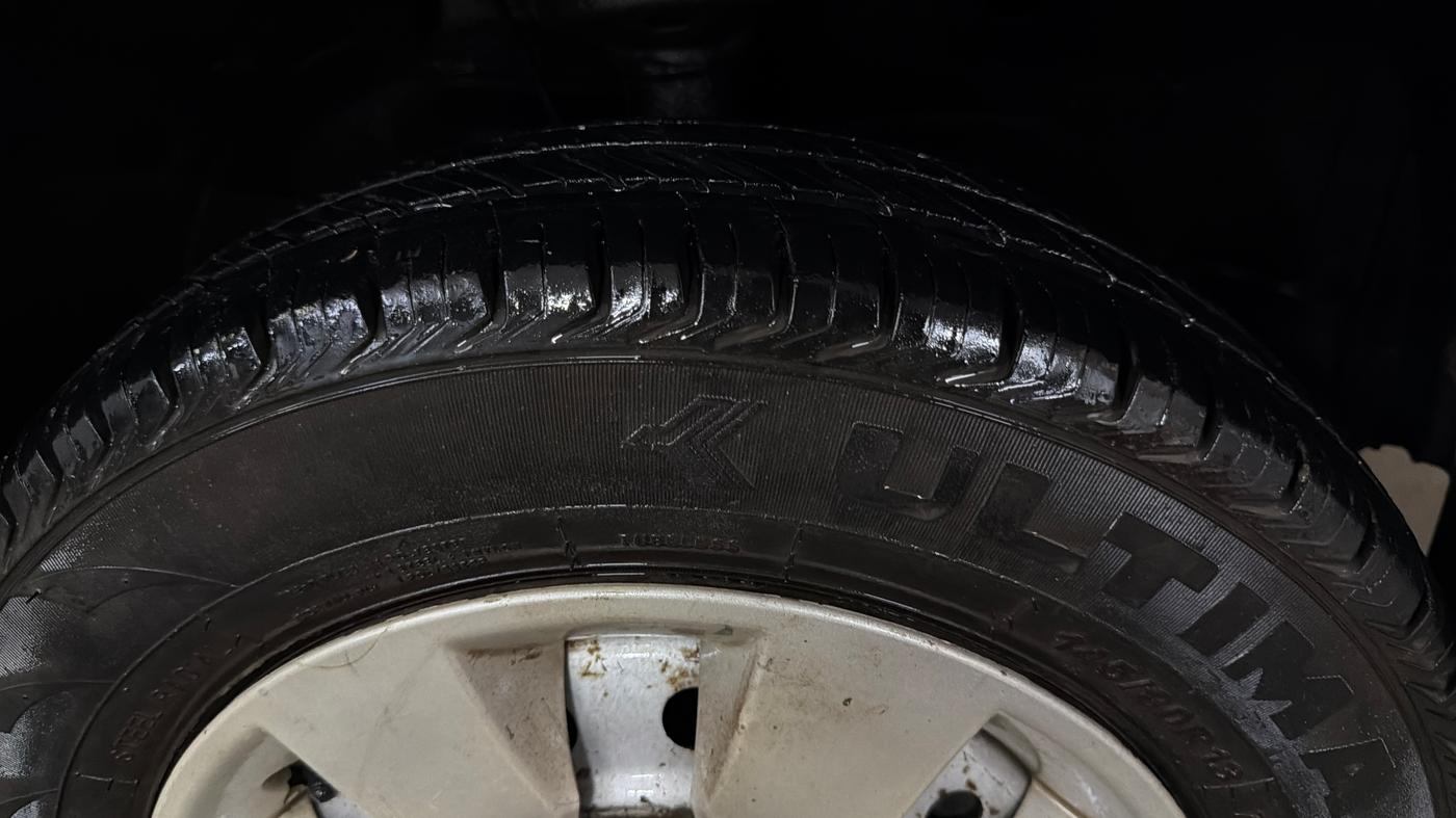 2014 Maruti Wagon R 1.0 LXI CNG, CNG, Manual, 46,355 km, Right Front Tyre Tread
