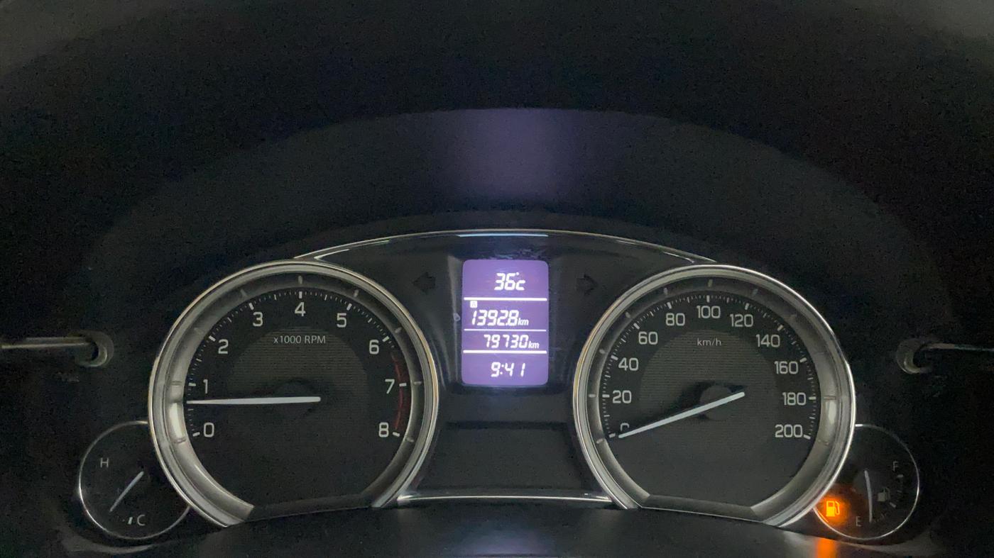 2016 Maruti Ciaz VXI (O), Petrol, Manual, 79,851 km, Odometer Image