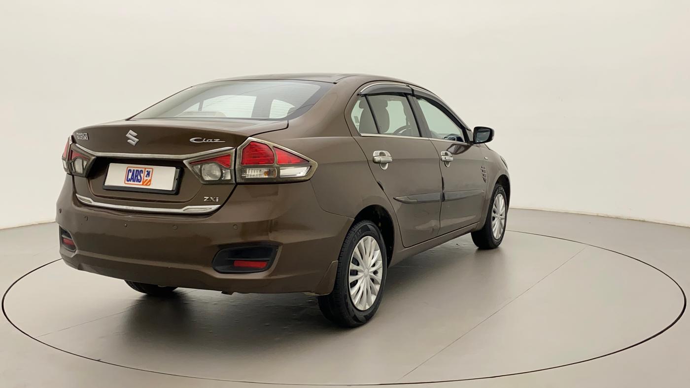 2016 Maruti Ciaz VXI (O), Petrol, Manual, 79,851 km, Right Back Diagonal