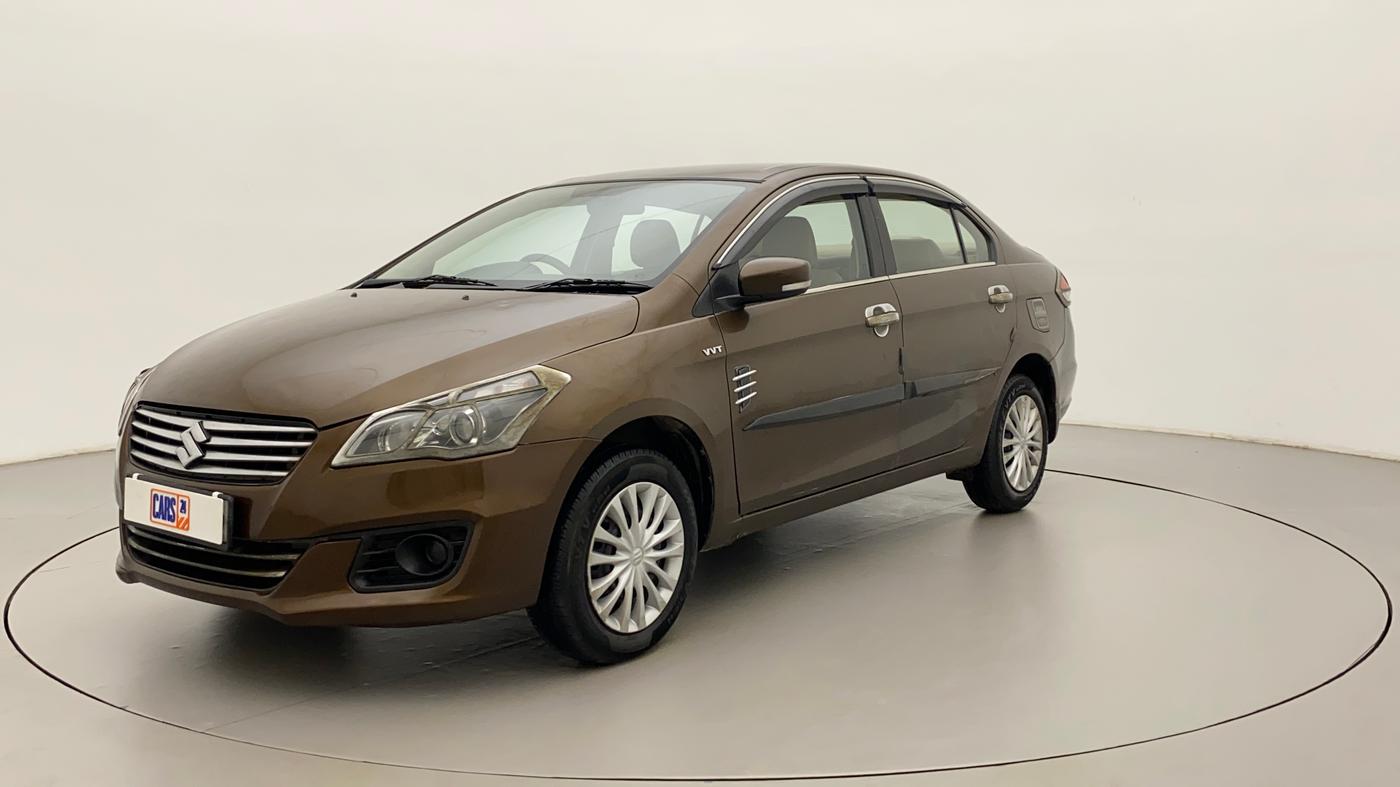 2016 Maruti Ciaz VXI (O), Petrol, Manual, 79,851 km, Left Front Diagonal