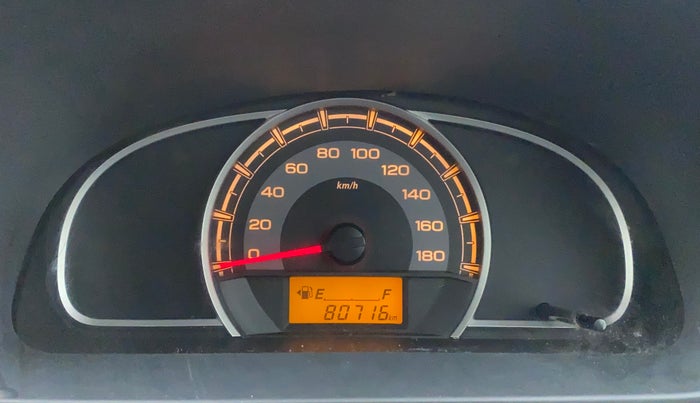 2017 Maruti Alto 800 LXI, CNG, Manual, 80,699 km, Odometer Image