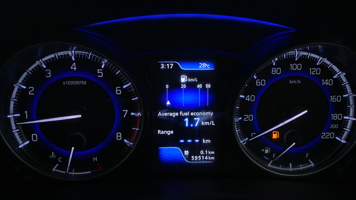2017 Maruti Baleno ALPHA 1.2 K12, Petrol, Manual, 59,647 km, Odometer Image