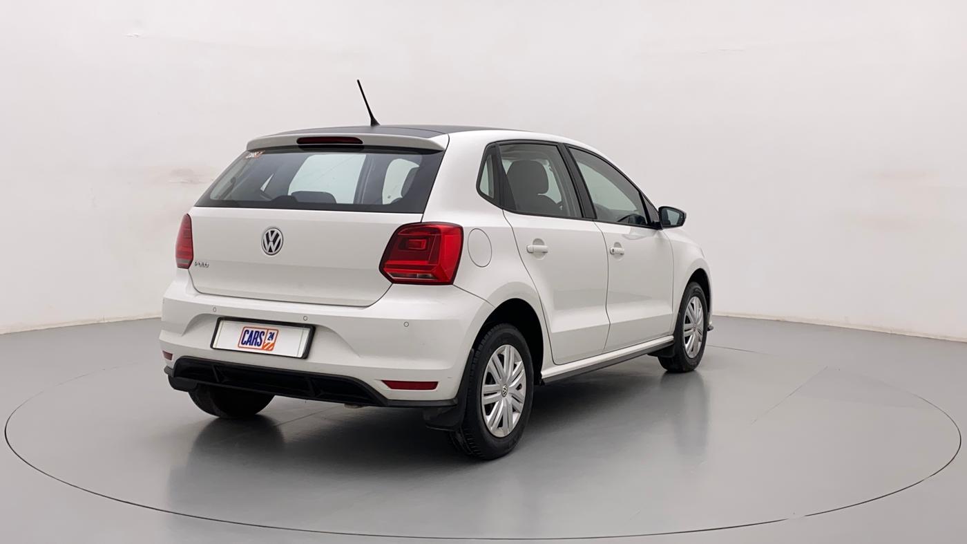 2022 Volkswagen Polo TRENDLINE 1.0L, Petrol, Manual, 35,029 km, Right Back Diagonal