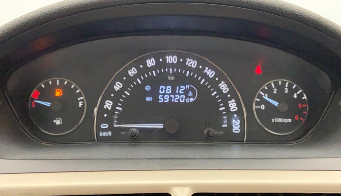 2012 Tata Indica Vista VX QUADRAJET, Diesel, Manual, 59,704 km, Odometer View